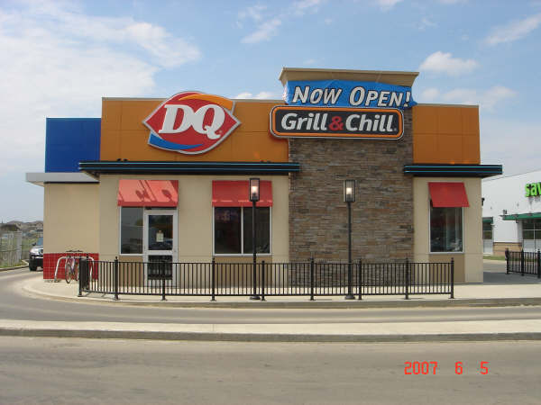 Exterior of Dairy Queen