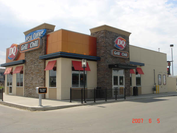 Exterior of Dairy Queen