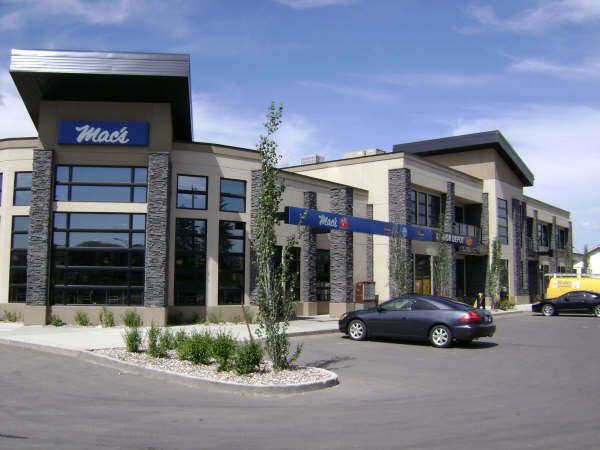 Exterior of Mac's convenience store